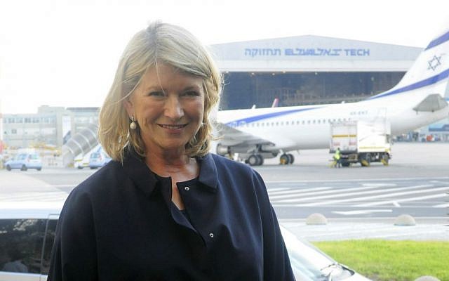 When celebrities like Martha Stewart visit Israel on ministry-sponsored trips, they create a positive buzz that is well worth the expense, according to a tourism ministry spokesperson (Courtesy Flash 90)