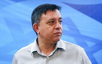 Environment Protection Minister Avi Gabai (Marc Israel Sellem/POOL)