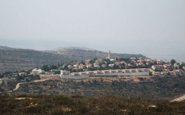 Beit Horon in an undated photograph. (Joshua Davidovich/Times of Israel)