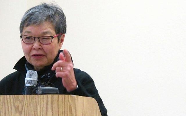 In this Friday, Feb. 19, 2016 photo at Joint Base Elmendorf-Richardson, Alaska, Mary Tanaka Abo recalls her family's incarceration in Japanese internment camps during World War II. (AP Photo/Rachel D'Oro) In this Friday, Feb. 19, 2016 photo at Joint Base Elmendorf-Richardson, Alaska, Mary Tanaka Abo recalls her family's incarceration in Japanese internment camps during World War II. (AP Photo/Rachel D'Oro)
