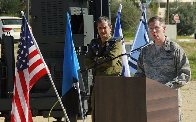 Lt.-Gen. Timothy Ray addresses reporters during a press conference as part of the Juniper Cobra exercise at the Hatzor Air Base in central Israel on February 25, 2016. (Judah Ari Gross/Times of Israel) Lt.-Gen. Timothy Ray addresses reporters during a press conference as part of the Juniper Cobra exercise at the Hatzor Air Base in central Israel on February 25, 2016. (Judah Ari Gross/Times of Israel)