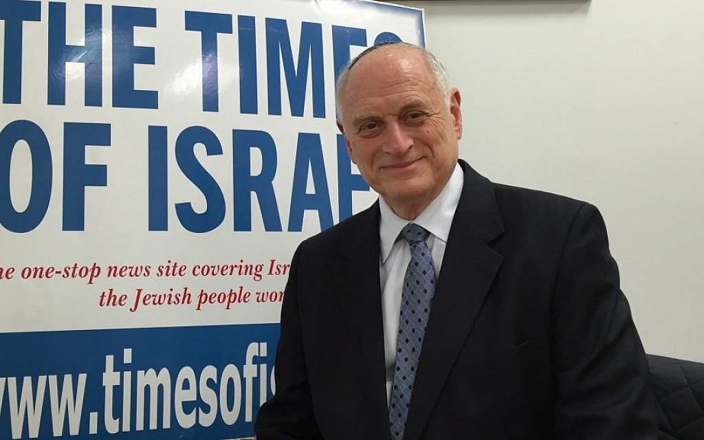 Malcolm Hoenlein, the executive vice chairman of the Conference of Presidents of Major American Jewish Organizations (Amanda Borschel-Dan/The Times of Israel) Malcolm Hoenlein, the executive vice chairman of the Conference of Presidents of Major American Jewish Organizations (Amanda Borschel-Dan/The Times of Israel)
