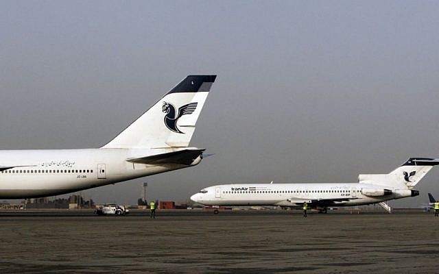 In this Sunday, March 2, 2008 photo, two passenger planes of Iran's national air carrier, Iran Air, are parked at the Mehrabad Airport in Tehran, Iran. (AP Photo/Vahid Salemi) In this Sunday, March 2, 2008 photo, two passenger planes of Iran's national air carrier, Iran Air, are parked at the Mehrabad Airport in Tehran, Iran. (AP Photo/Vahid Salemi)