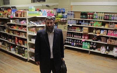Aron Schimmel, the Chabad emissary in Postville, says the Iowa town's Jewish community shrunk significantly after the Rubashkin scandal. (Josh Tapper)