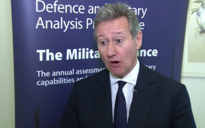 IISS think tank head John Chipman (AFP screenshot)