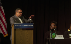 Rep. Keith Ellison of Minnesota speaks in support of Democratic presidential nominee Bernie Sanders on Sunday, February 14, 2016. (screen capture: YouTube)