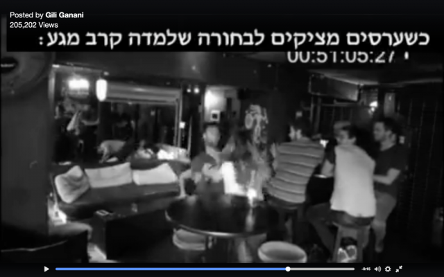 Self-defense footage staged by Krav Maga black-belt Gili Ganani (via Facebook)