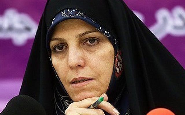 Iranian Vice President for Women and Family Affairs Shahindokht Molaverdi in August 2015. (Tasnim News Agency/Mohammad Ali Marizad) Iranian Vice President for Women and Family Affairs Shahindokht Molaverdi in August 2015. (Tasnim News Agency/Mohammad Ali Marizad)