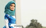 'Hijarbie' is a Barbie doll dressed in modest Muslim fashion by Haneefa Adam. (Instagram)
