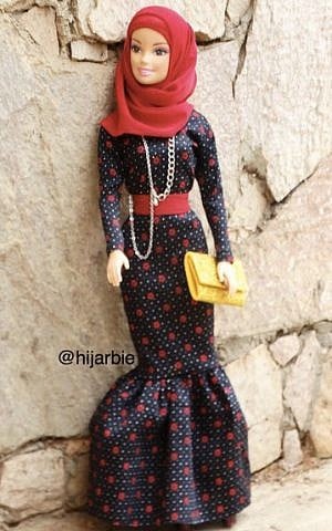 A 'Hijarbie' design by Haneefa Adam. (Instagram)