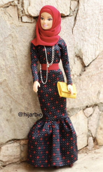 islamic hijab barbie doll