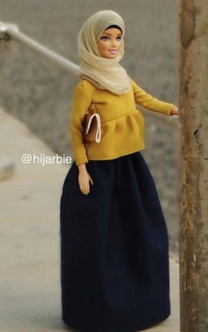 A 'Hijarbie' design by Haneefa Adam. (Instagram)