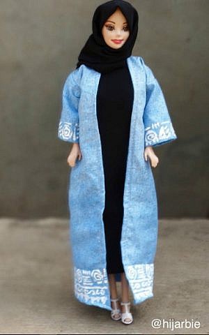 A 'Hijarbie' design by Haneefa Adam. (Instagram)