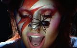Lady Gaga as ZIggy Stardust, courtesy of RealSense tech nology (Screenshot)
