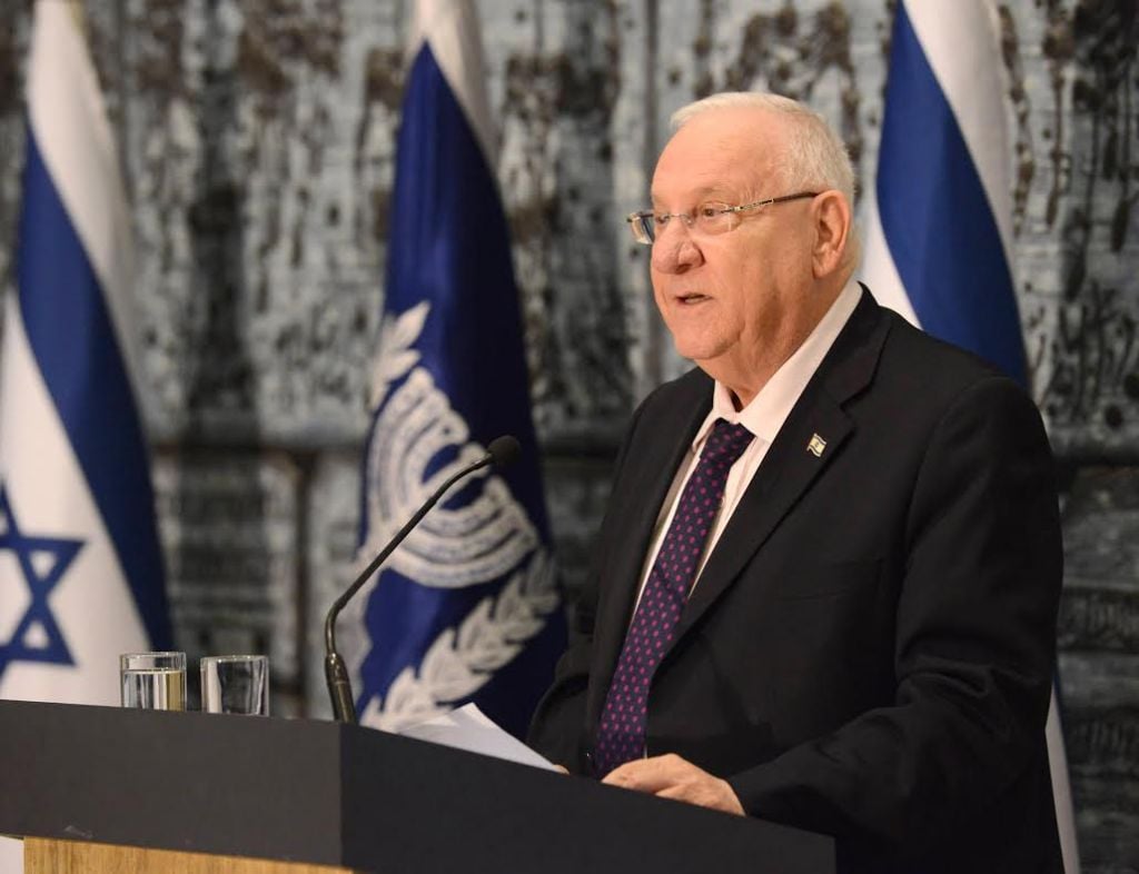 President Reuven Rivlin speaks at a ceremony at his official Jerusalem residence marking the appointment of 7 new judges in the Muslim religious courts, on February 9, 2016 (Photo: Mark Neyman/GPO) President Reuven Rivlin speaks at a ceremony at his official Jerusalem residence marking the appointment of 7 new judges in the Muslim religious courts, on February 9, 2016 (Photo: Mark Neyman/GPO)