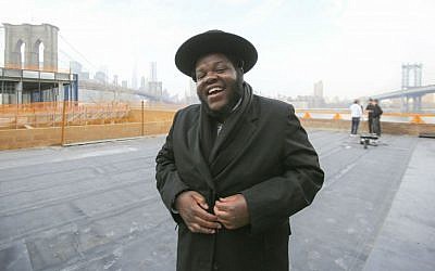 Rapper Nissim Baruch Black. 'When I came to Judaism I found the connection I had been looking for.' (Courtesy)