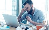 This hipster is worried. Why shouldn't you be? (worried hipster via Shutterstock)