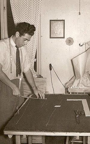 Leon 'Poldek' Rytz worked as a tailor in the Swedish city of Borås before establishing his own textile factory. (courtesy)