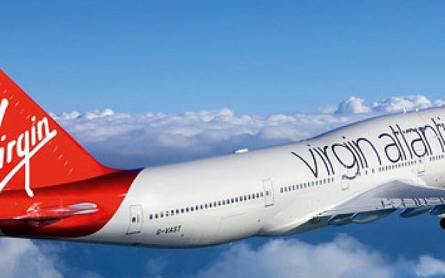Illustrative: Virgin Atlantic airplane (Courtesy)