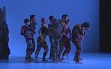 Dancers perform Inbal Pinto and Avshalom Pollak's production of 'Wallflower' (screen capture: Vimeo)