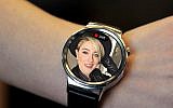 A Glide video chat on an Android Wear watch (Courtesy)