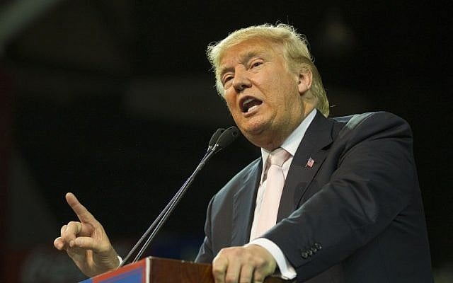 Republican presidential candidate Donald Trump speaks to supporters during a rally at Valdosta State University, Valdosta, Georgia, February 29, 2016. (Mark Wallheiser/Getty Images/AFP) Republican presidential candidate Donald Trump speaks to supporters during a rally at Valdosta State University, Valdosta, Georgia, February 29, 2016. (Mark Wallheiser/Getty Images/AFP)