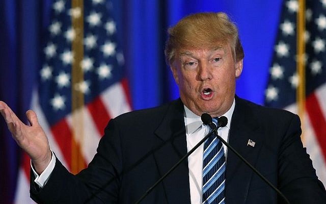 Republican presidential candidate Donald Trump speaks to the media during a press conference on March 5, 2016 in West Palm Beach, Florida. (Joe Raedle/Getty Images/AFP) Republican presidential candidate Donald Trump speaks to the media during a press conference on March 5, 2016 in West Palm Beach, Florida. (Joe Raedle/Getty Images/AFP)
