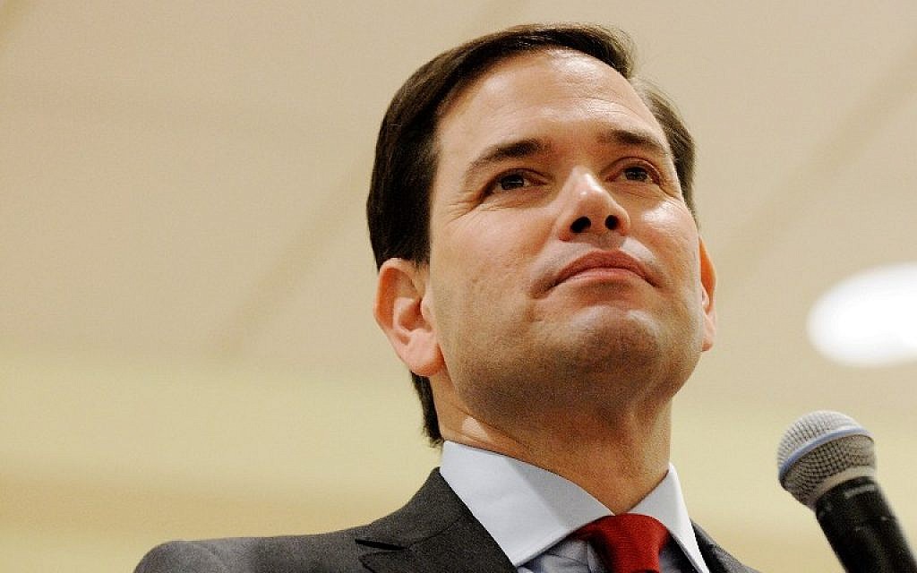 Republican presidential candidate, Sen. Marco Rubio (R-FL) speaks during a campaign rally at the Rohan Recreation Center on March 13, 2016, in The Villages, Florida. (Gerardo Mora/Getty Images/AFP) Republican presidential candidate, Sen. Marco Rubio (R-FL) speaks during a campaign rally at the Rohan Recreation Center on March 13, 2016, in The Villages, Florida. (Gerardo Mora/Getty Images/AFP)