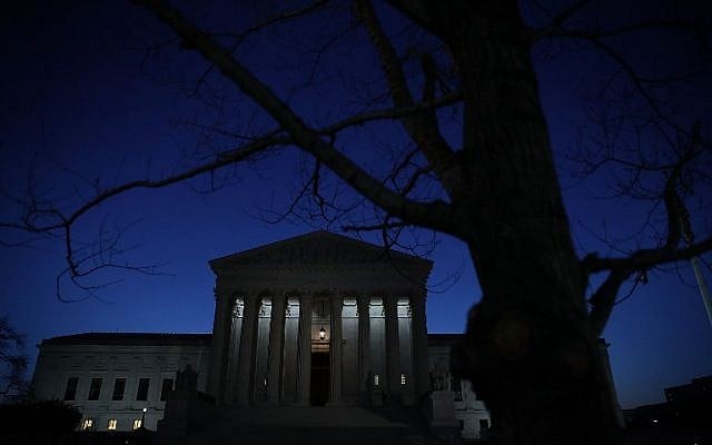 The US Supreme Court building is seen in the morning hours, Washington, DC. of March16, 2016. (Alex Wong/Getty Images/AFP
