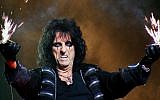 Alice Cooper, the beloved heavy metal rocker, will finally get to Israel (Courtesy Man Alive!/CC BY 2.0)