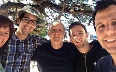 David Fremd, center, was stabbed to death in a suspected anti-Semitic attack in Paysandu, Uruguay, on March 8, 2016. (Facebook)
