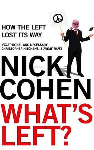 Cover of Nick Cohen's 'What's Left?' (courtesy)