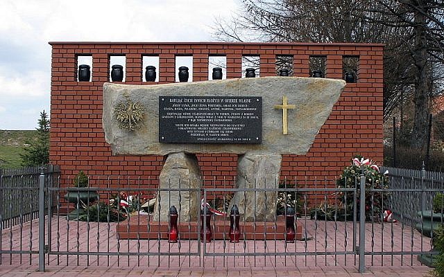 Monument to the Ulma family, executed by the Nazis in 1944 for sheltering Jews in the Polish village of Markowa. (Wojciech Pysz) Monument to the Ulma family, executed by the Nazis in 1944 for sheltering Jews in the Polish village of Markowa. (Wojciech Pysz)