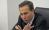 Argentina's public prosecutor, Alberto Nisman, gives a news conference in Buenos Aires, May 20, 2009. (JUAN MABROMATA/AFP/Getty Images)