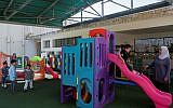 Illustrative: A kindergarten in the East Jerusalem neighborhood of Ras Al-Amud, May 19, 2014. (Miriam Alster/FLASH90)