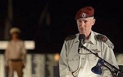 Deputy IDF Chief of Staff Yair Golan speaks at a ceremony to mark Holocaust Remembrance Day, May 5, 2016. (Gefen Reznik/IDF Spokesperson)