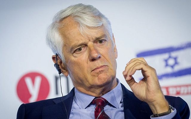 Lars Faaborg-Andersen, the ambassador of the European Union (EU), seen at the opening of Yedioth Aharonot's conference "Fighting the Boycott", at the Jerusalem Convention Center, on March 28, 2016. (Miriam Alster/Flash90) Lars Faaborg-Andersen, the ambassador of the European Union (EU), seen at the opening of Yedioth Aharonot's conference "Fighting the Boycott", at the Jerusalem Convention Center, on March 28, 2016. (Miriam Alster/Flash90)
