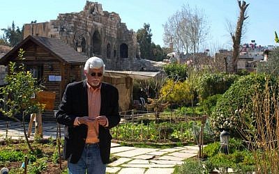 In this picture taken Monday, Feb. 29, 2016, Thomas Webber walks in a garden next to the Citadel of Damascus, Syria.In this picture taken Monday, Feb. 29, 2016, Thomas Webber walks in a garden next to the Citadel of Damascus, Syria. (AP Photo/Hassan Ammar)