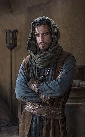 Olly Rix plays a young King David in 'Of Kings and Prophets' (ABC/Trevor Adeline)