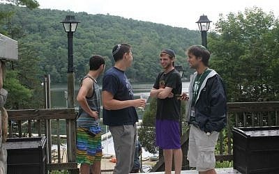 Judaism infuses everything at Ramah camps, from sports to art to the dining hall, campers and staff say. (Uriel Heilman/JTA)