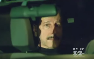 Salvatore Perrone after his arrest in 2012 for murdering three Brooklyn shopkeepers. (screen capture: CBS New York/YouTube)