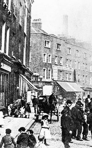 Morris Angel and Sons on London's Shaftesbury Avenue in the 19th century. (courtesy)