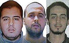 File: (Left to right) Khalid El Bakraoui, Ibrahim El Bakraoui and Najim Laachraoui, who carried out the deadly suicide bombings in Brussels on March 22, 2016, in a photo distributed by Belgian authorities. (Belgian Federal Police)