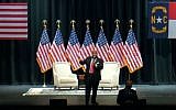 Pastor Mark Burns speaks at a Donald Trump rally in Hickory, North Carolina, Monday, March 14, 2016. (Screen capture YouTube)