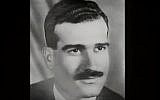 Mossad spy Eli Cohen, executed in Syria in 1965. (Israel GPO)