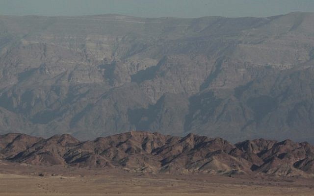 Jordan's Mountains of Edom as seen from Israel, file photo (Nati Shohat/Flash90) Jordan's Mountains of Edom as seen from Israel, file photo (Nati Shohat/Flash90)