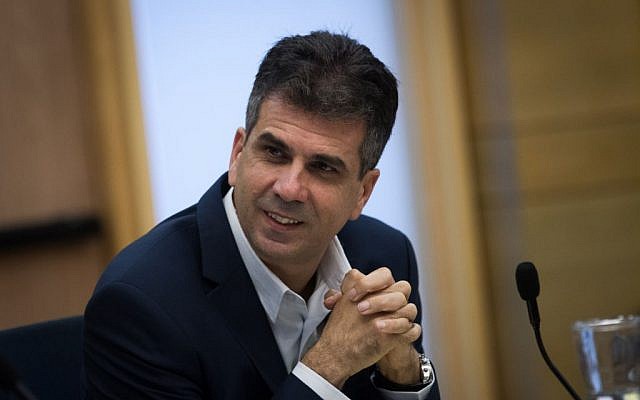 Kulanu party member MK Eli Cohen attends a committee meeting at the Knesset, November 02, 2015. (Miriam Alster/Flash90) Kulanu party member MK Eli Cohen attends a committee meeting at the Knesset, November 02, 2015. (Miriam Alster/Flash90)