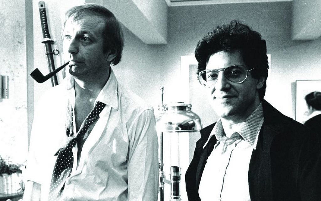 Mark Forstater and the late Graham Chapman (courtesy) Mark Forstater and the late Graham Chapman (courtesy)