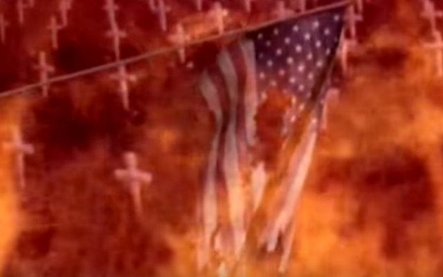 A North Korean propaganda video shows nuclear attack on Washington, DC (YouTube screenshot)