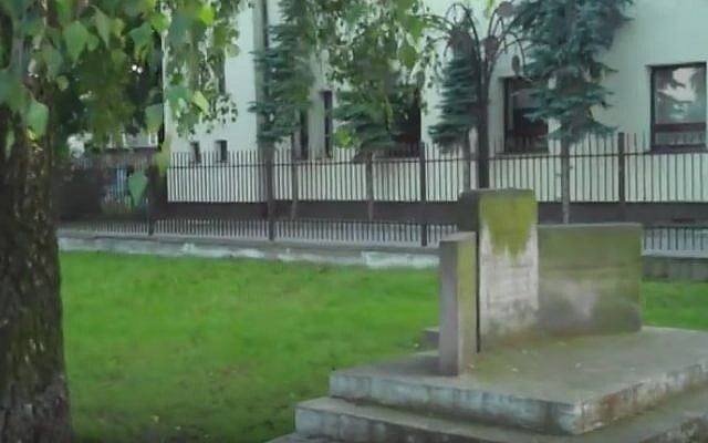 Plonsk, Poland, the hometown of David Ben-Gurion (YouTube screenshot)
